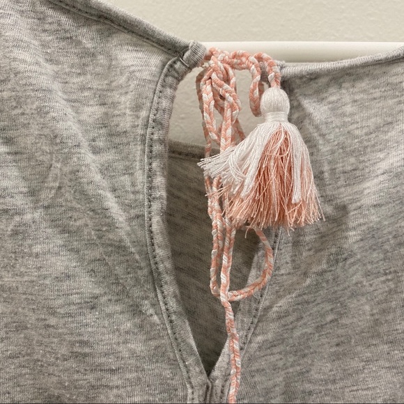 Soft Light Grey Top From LOFT - Picture 4 of 4